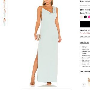 Amanda Uprichard X REVOLVE Arial Gown Sz S